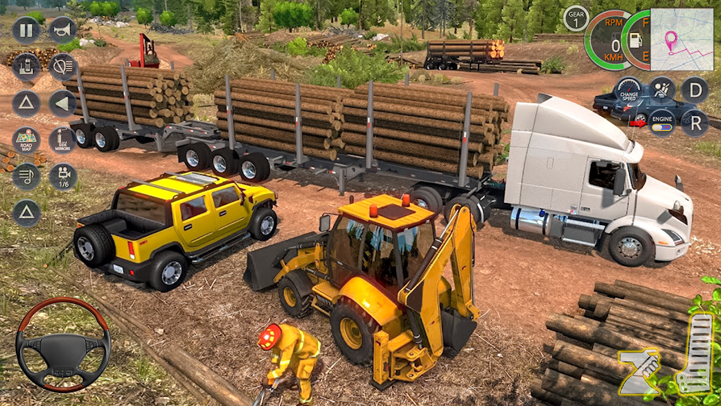Silkroad Truck Simulator World 3.1 APK + Mod (Unlimited money) untuk android