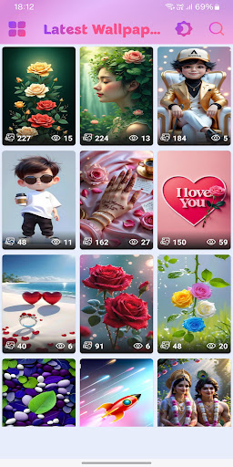 Screenshot Aivana - AI Wallpapers & Chat