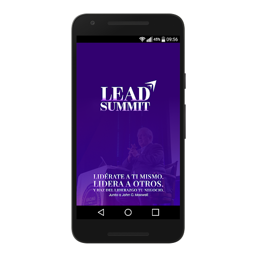 Android application Lead Summit App screenshort
