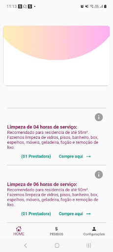 Vai Maria - Clientes Screen 2
