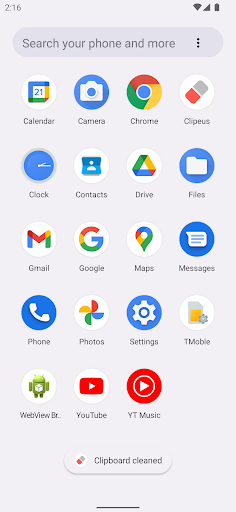 Android application Clipeus screenshort