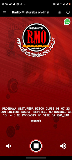 Android application Rádio Mistureba on-line! screenshort