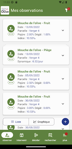 Oléiculteur Screen 2