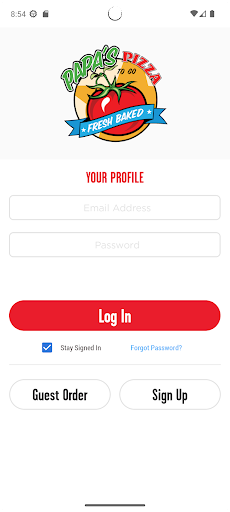 Screenshot of Papa's Pizza To Go