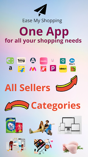 Android application Ease My Shopping : Super App screenshort