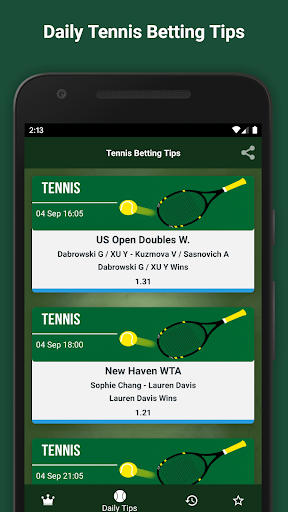 Betting Tips - Tennis Picks 2.0.5 screenshots 1