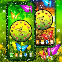 Featured image of post Butterfly Clock Wallpaper - This wallpaper has been tagged with the following keywords: