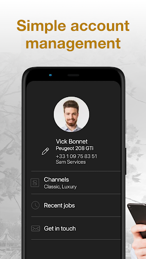 Android application SAM Driver screenshort