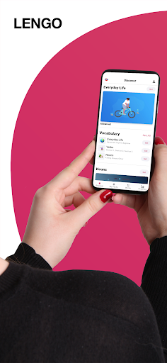 Android application Learn Slovak with LENGO screenshort