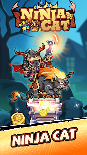 Android application Ninja Cat - Idle Arena screenshort