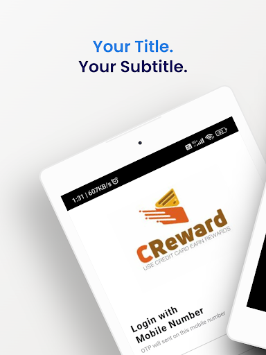 Android application creward screenshort