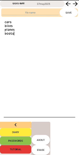 .notepad:your digital diary screenshot 0