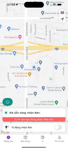 Android application Laco Driver screenshort