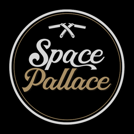 Space Pallace Barbearia logo
