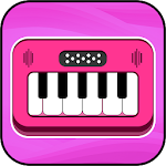 Cover Image of Tải xuống Bàn phím piano màu hồng - Nhạc cụ và bài hát 3.0.5 APK