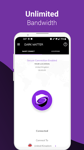 DarkMatter VPN Screen 3