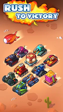 Game screenshot Little Tanks - Merge Game apk download