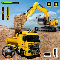 Heavy JCB Construction Game 3D