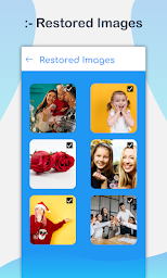 Photo Recovery App, Deleted