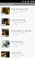 screenshot of Fast Video Rotate Trial