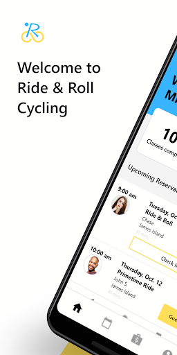 Android application Ride & Roll Cycling screenshort