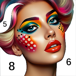 Makeup Color Paint By Number Mod Apk