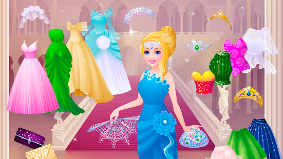 Cinderella Dress Up Girl Games Screenshot