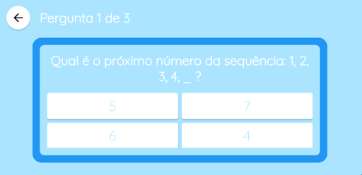 Quiz Números Screen 2