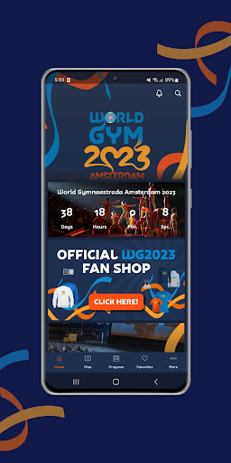 World Gymnaestrada Amsterdam Screen 2