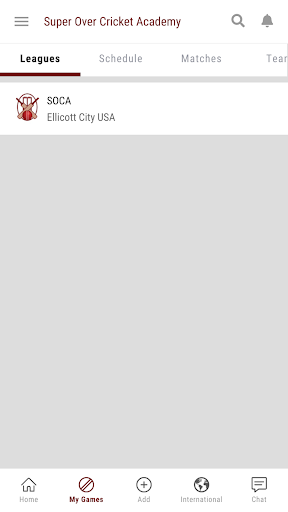 Android application Super Over Sports Academy screenshort