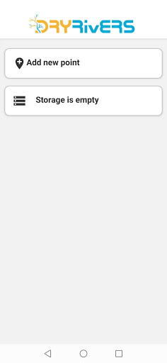 Android application DryRivers screenshort