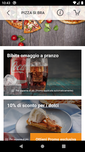 Pizza Si Bra Screen 3