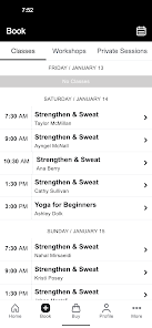 Screenshot 2 SALT Yoga android