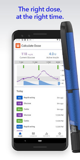 Android application Clinical Pen screenshort