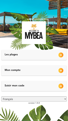 Android application MyBea screenshort