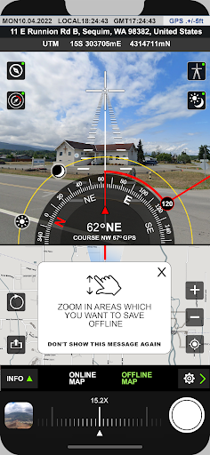 Screenshot of Compass G23 GPS Camera Offline