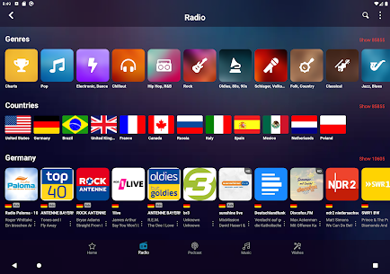 Audials Play – Radio Player, Recorder & Podcasts v9.8.10 MOD APK (Premium/Unlocked) Free For Android 8