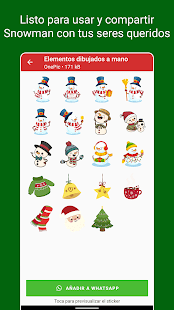 Navidad Pegatinas WASticker Screenshot