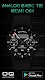 screenshot of Analog Basic 11B  Wear OS 5+