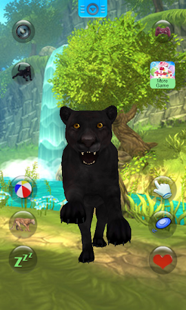 Game screenshot Talking Black Panther hack