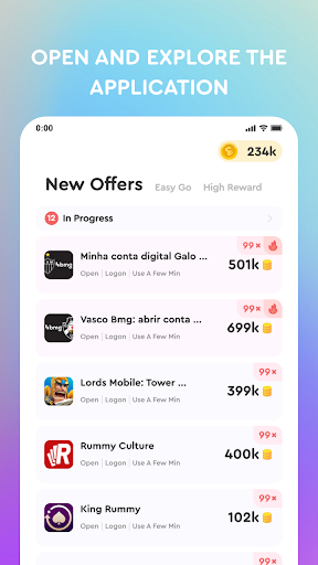 Android application Lucky Play - Cash Rewards App screenshort