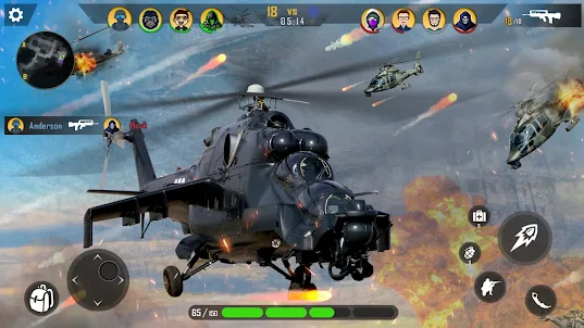 Gunship Luft Kampf Sky Kämpfer