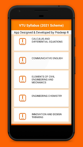 VTU Syllabus Screen 2