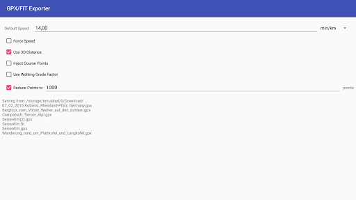 gexporter Screen 3