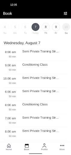Leverage Fitness Screen 2