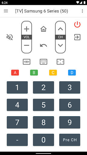 Samsung TV Remote Screen 2