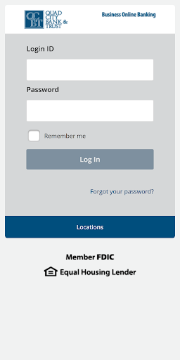 Android application Quad City Bank – Business screenshort