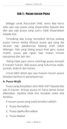 Fiqih Puasa Madzhab Syafi’i