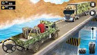 screenshot of Army Simulator Truck games 3D