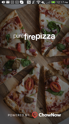 Android application Pure Fire Pizza screenshort